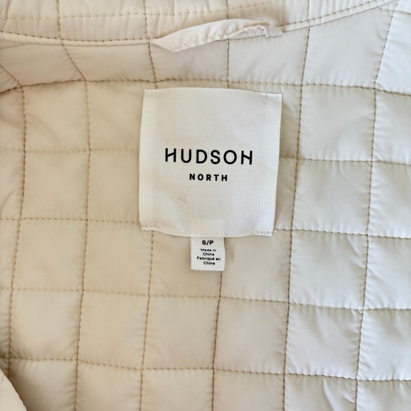 Hudson North Women's Size Small Square Quilt Jacket Quiet Luxury Tranistional - Picture 4 of 14